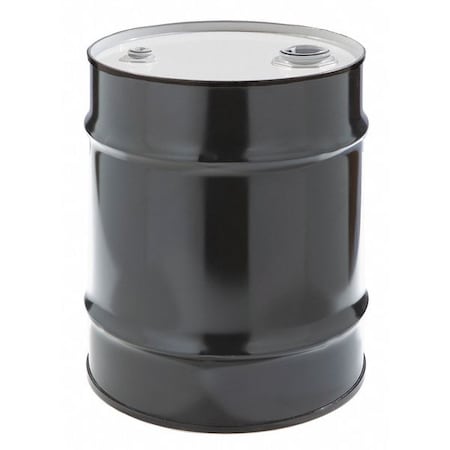 Closed Head Transport Drum, Steel, 10 gal, Unlined, Black MPN:CQ1003