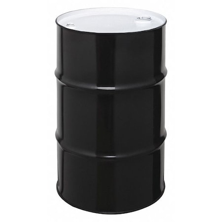 Closed Head Transport Drum, Steel, 30 gal, Unlined, Black MPN:CQ3008