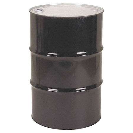 Closed Head Transport Drum, Steel, 55 gal, Unlined, Black MPN:DRTU55-1209