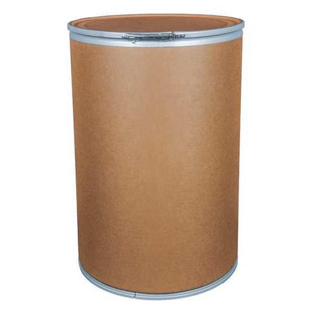 Open Head Transport Drum, Fiber, 47 gal, Unlined, Brown MPN:FFL21-47