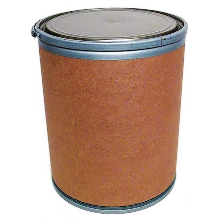Open Head Transport Drum, Fiber, 30 gal, Unlined, Brown MPN:FL18-30-300