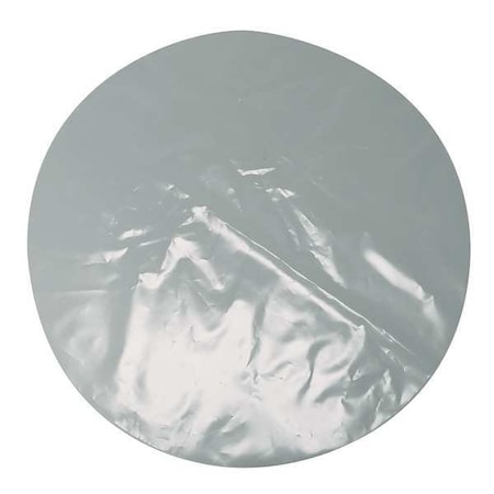 Drum Cover Liner, Clear, 55 gal, LDPE, PK125 MPN:G28D04R