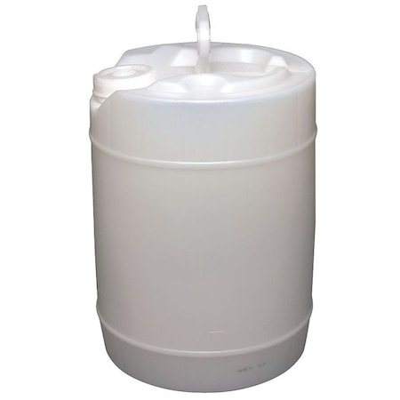 Pail, Screw Top, Round, 5 gal, Plast, Natural MPN:GBTH5R-SC-N