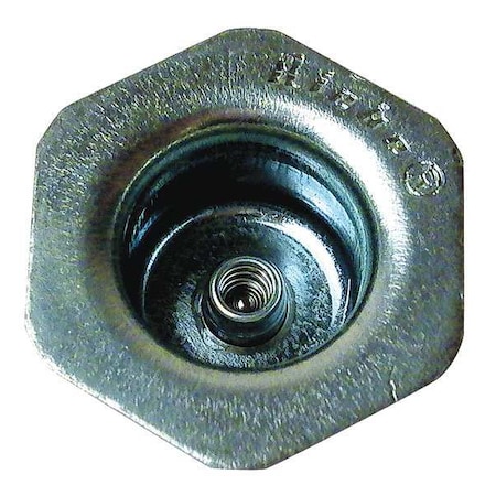 Drum Plug, 0.75 in OD, Steel, Gray, PK10 MPN:GRSV750P
