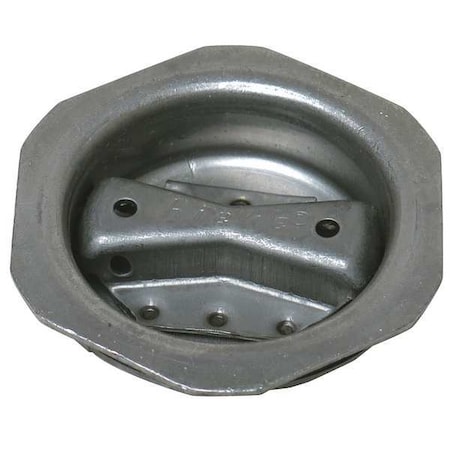 Drum Plug, 2 in OD, Steel, Gray, PK10 MPN:GVGRS200