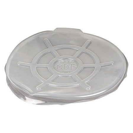 DrumCover, Clear, Polyethylene, 25.375inL MPN:HOH-C