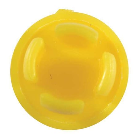 Plugs, Yellow Plastic HDPE MPN:MHNOB8081G