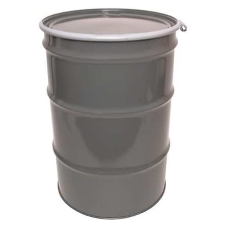 Open Head Transport Drum, Steel, 55 gal, Lined, Gray MPN:OH55-3R-GY