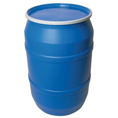 Open Head Transport Drum, Polyethylene, 55 gal, Unlined, Blue MPN:OS55BP