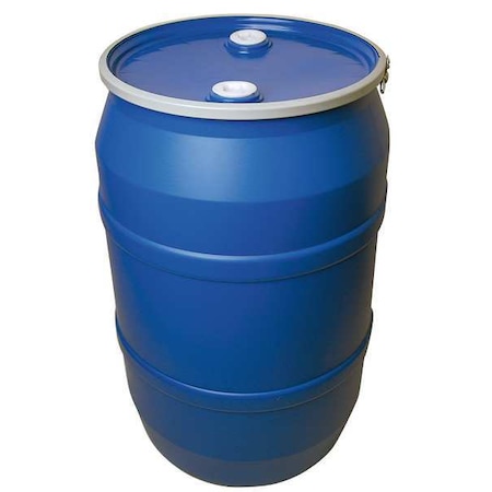 Open Head Transport Drum, Polyethylene, 55 gal, Unlined, Blue MPN:OS55LF