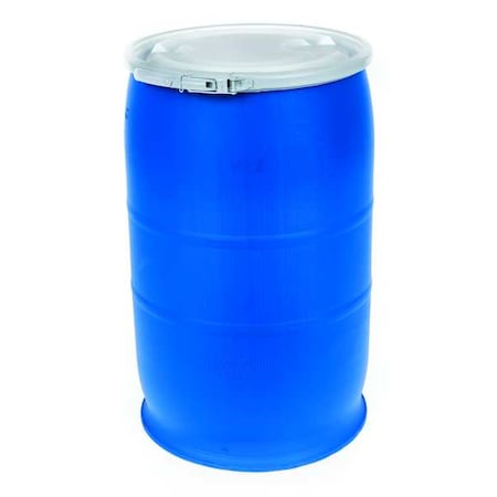 Open Head Transport Drum, Polyethylene, 30 gal, Unlined, Blue MPN:POLY30OHBLPC