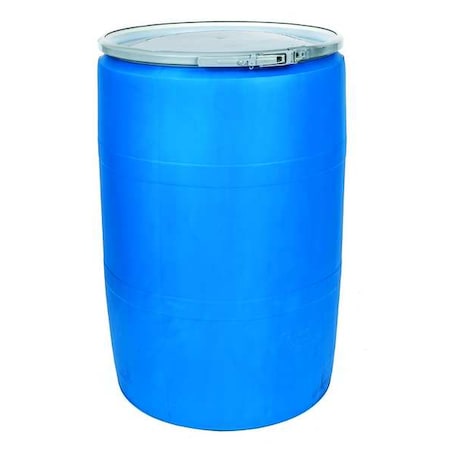 Open Head Transport Drum, Polyethylene, 55 gal, Unlined, Blue MPN:POLY55OHBLPC