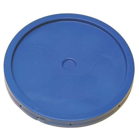 Plastic Pail Lid, Blue, Tear tab, 1-3/16inH MPN:ROP2100CVR-TT-BL
