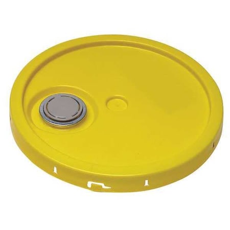 Lid, Yellow, Spout w/Tear Tab, 1-3/16 in. H MPN:ROP210CVR0F-TT-Y