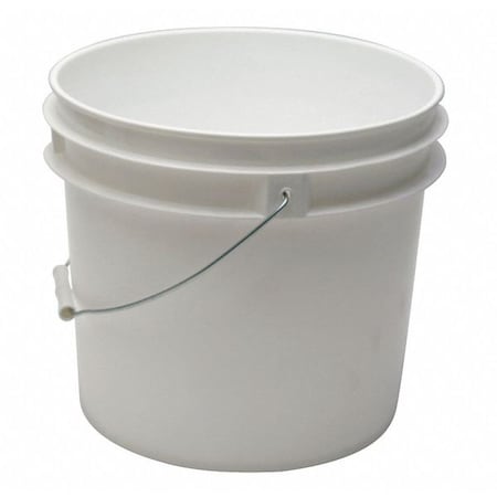 StoragePail, 12.375inOD, White, 11.125inH MPN:ROP2135-WM