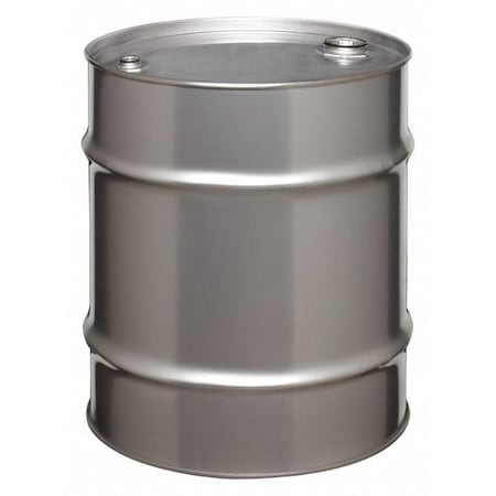 Closed Head Transport Drum, 304 Stainless Steel, 20 gal, Unlined, Silver MPN:ST2003