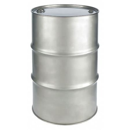 Closed Head Transport Drum, 304 Stainless Steel, 55 gal, Unlined, Silver MPN:ST5504