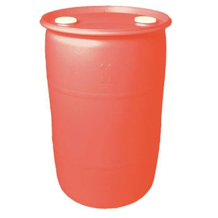 Closed Head Transport Drum, Polyethylene, 30 gal, Unlined, Red MPN:THO30R