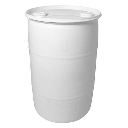 Closed Head Transport Drum, Polyethylene, 35 gal, Unlined, White MPN:THO35W