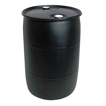 Closed Head Transport Drum, Polyethylene, 55 gal, Unlined, Black MPN:THO55BLK