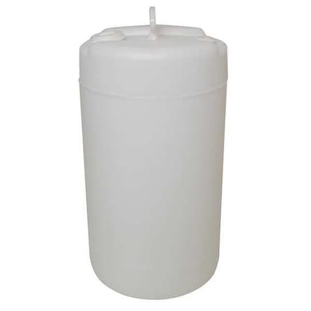 Closed Head Transport Drum, Polyethylene, 15 gal, Unlined, White MPN:THP15N