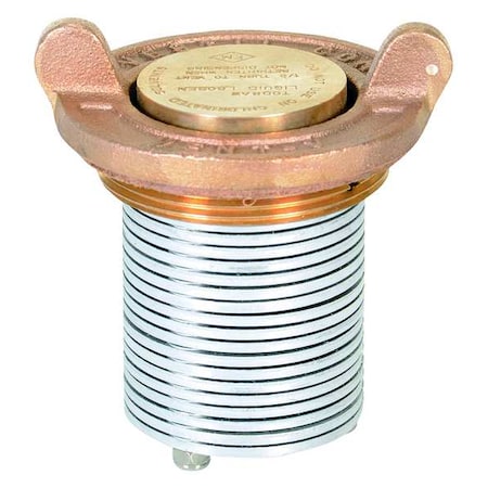 Drum Safety Vent, Vertical, 2 In Threads MPN:VENT-V