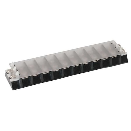 Block Cover, Plastic, 10 Pole, 0.87 in W MPN:10L533