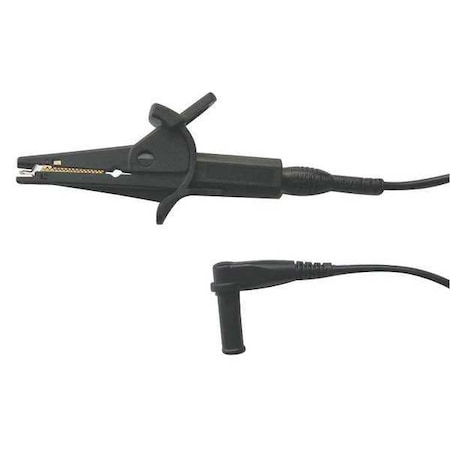Test Clip Lead, CAT III 1000V, CAT IV 600V, Shrouded Banana Plug, 3 ft., Double Insulation MPN:4WPZ5
