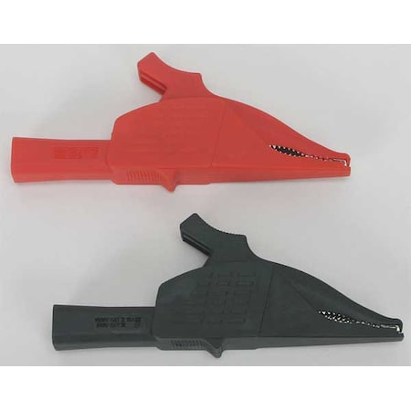 Modular Large Alligator Clip, CAT III 1000V, CAT IV 600V, 4mm Banana Socket, 4-3/16