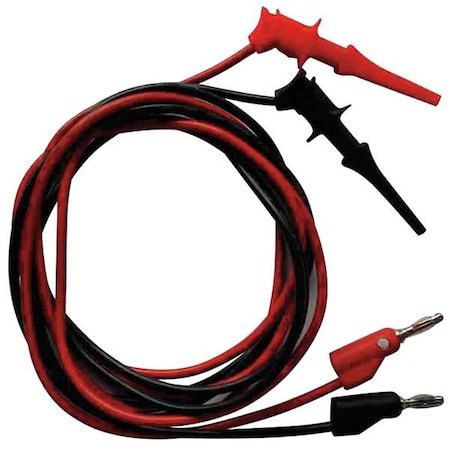 Test Lead, Test Clip to Banana Plug, 24