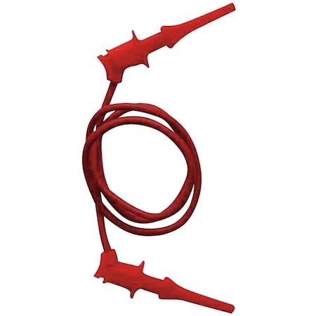 Test Leads, Red, 300 V, 1 ft MPN:5TXD2