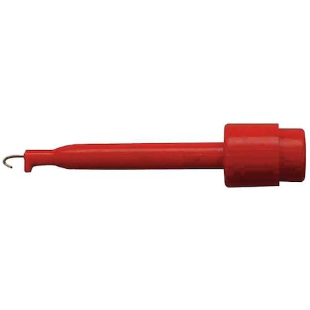 Test Clip, 30VAC/60VDC, Red, PK10 MPN:5TXD4