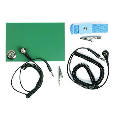 Static Control Kit, 22 x 24 In Mat MPN:4ECW5