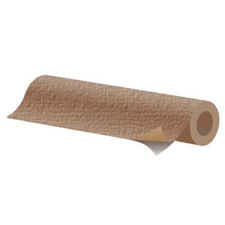 Fiberglass Sheet, 72 ft L, 25 in W, 0.01 in Thick, Plain Backing, 500 Degrees F Max Temp, Tan MPN:402X-100POR-2524
