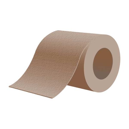 Fiberglass Strip, 18 ft L, 5 in W, 0.015 in Thick, Plain Backing, Red MPN:422XV-100-0506