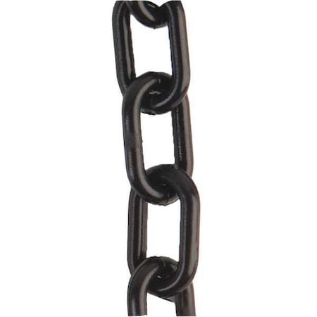 Plastic Chain, Black, 50 ft Length, Gloss MPN:00003-50