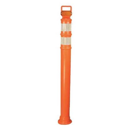 Strobing Delineator, Polyethylene, High-Intensity Prismatic, 45