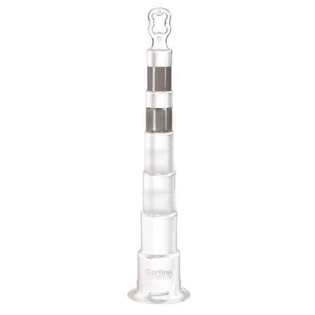 Trim Line Channelizer, HDPE/ Recycled Rubber, High-Intensity Prismatic, 45 in Height, 45