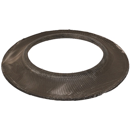 Channelizer Drum Base, Rubber, 3 in Height, 32 in Length, 22.5 lb, Black MPN:03-750-TRG