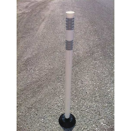 Delineator Post, HDPE, High-Intensity Prismatic, 48