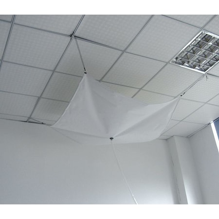 Roof Leak Diverter, 7 x 7 ft, Lmntd Poly MPN:10C877