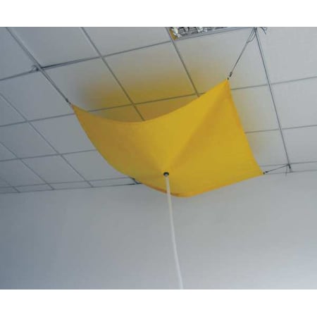 Roof Leak Diverter, 5 x 5 ft, PVC MPN:10C889