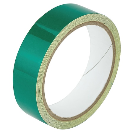 Reflective Marking Tape Vinyl Green, 1
