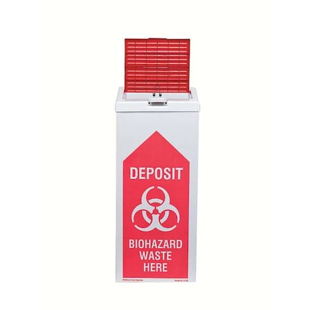 BiohazardBurnBox, Cardboard, 12inL, PK6 MPN:17-788