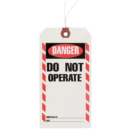 Tag, Paper, 3 1/8 in Width, 6 1/4 in Height, 1000 PK MPN:1HAB9