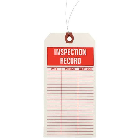 Tag, Paper, 3 1/8 in Width, 6 1/4 in Height, 1000 PK MPN:1HAC1