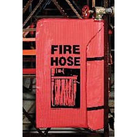 Fire Hose Cover, 17 In.L, 5-1/4 In.W, Red MPN:20896