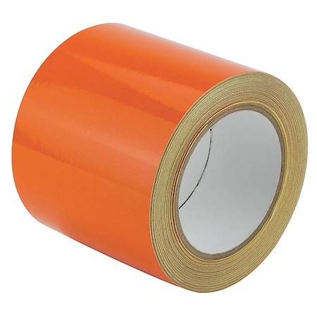 Floor Marking Tape vinyl 4 in W x 5.5 mil Thick MPN:20LP58