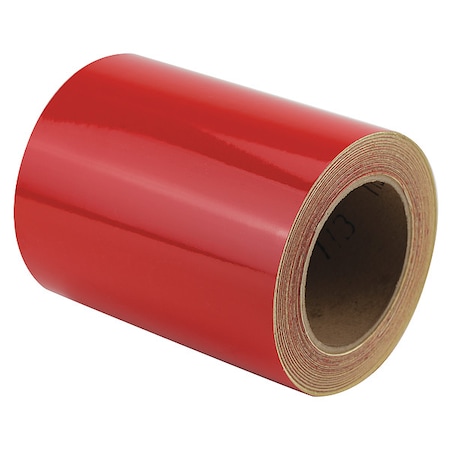 Floor Marking Tape vinyl 6 in W x 5.5 mil Thick MPN:20LP67