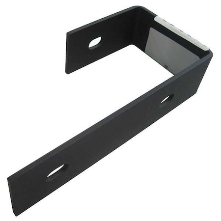 Sign Hanging Bracket, Steel, 1 1/6 in Height, 5 1/4 in Length, 0.44 lb, Black MPN:22NY04